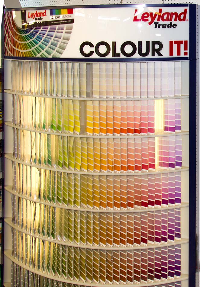 Leyland Emulsion Colour Chart